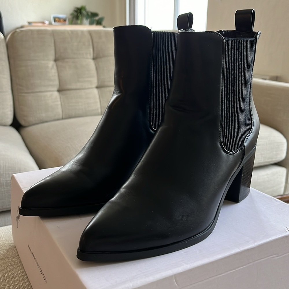 Dream Pairs - Chlesea Ankle Boots - Black
